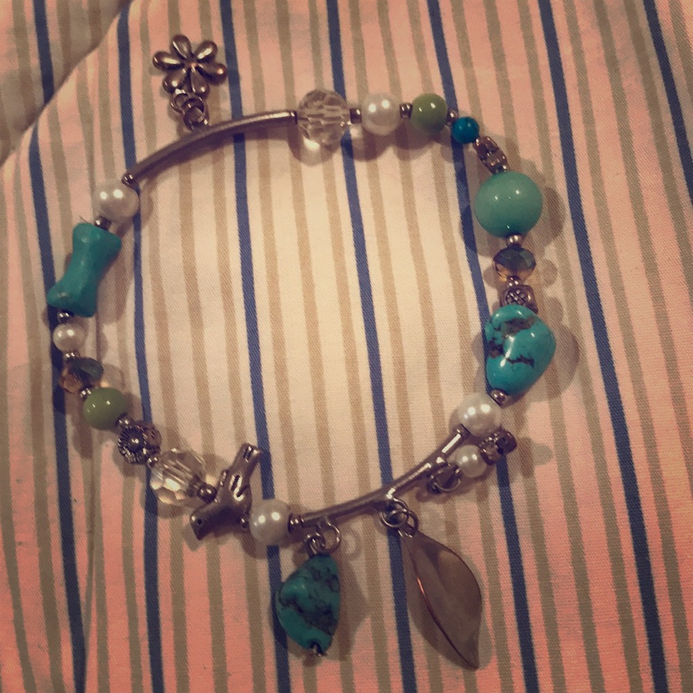 Turquoise Charm Bracelet